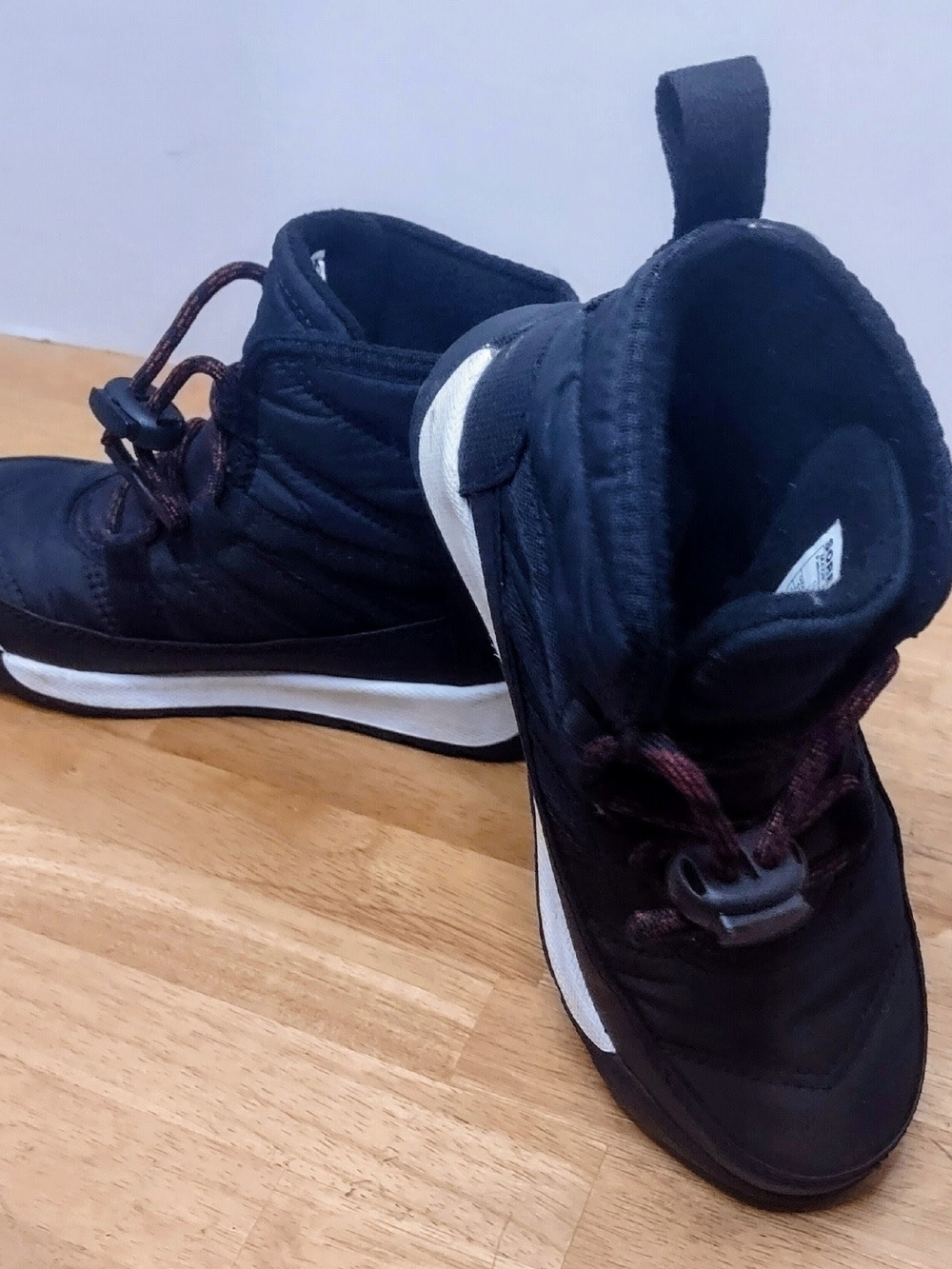 Sorel Black Faux Fur Lined Boot Interior